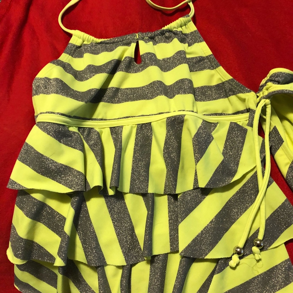 Two Justice swim suits